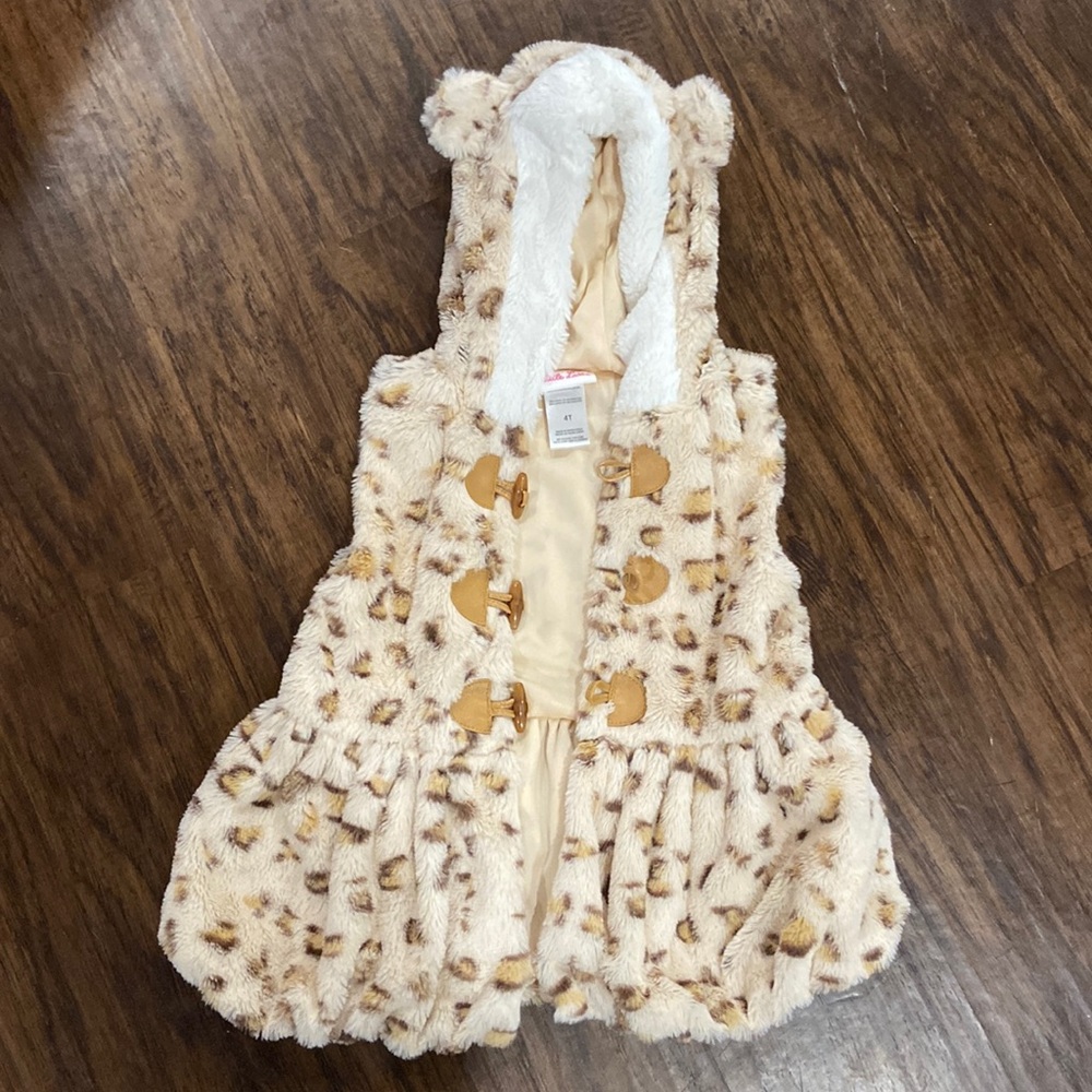 Faux fur vest